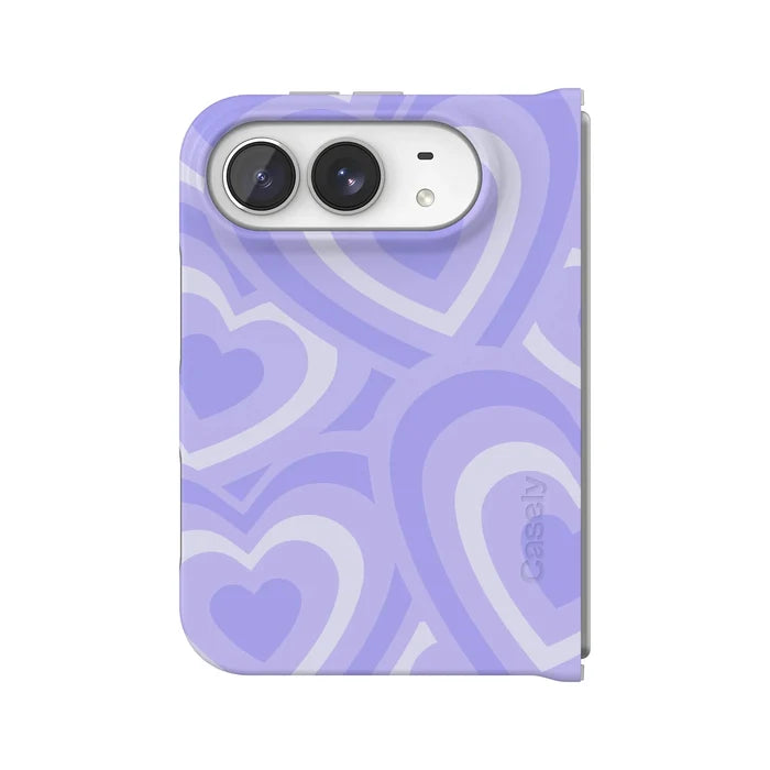 Love Song | Lavender Heart Case iPhone Case get.casely Classic + MagSafe® iPhone Duo