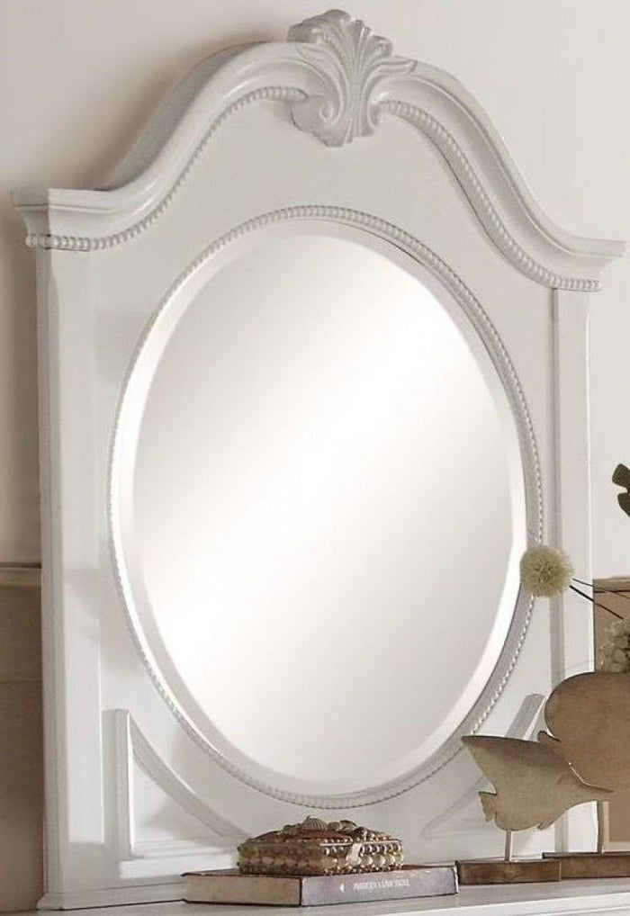 Lucida Mirror in White 2039W-6 - Furniture World SW (WA)