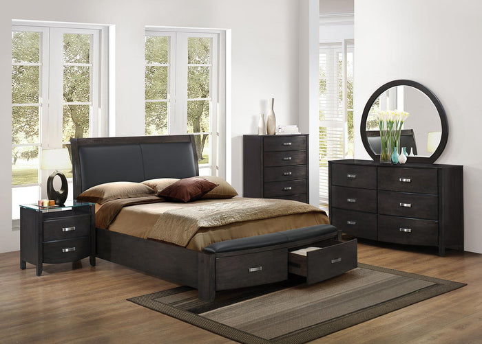 Lyric Mirror in Brownish Gray 1737NGY-6 - Furniture World SW (WA)