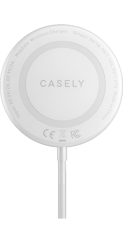 Magnetic Charger | 15W MagSafe® Compatible Wireless Charger Wireless Charger get.casely