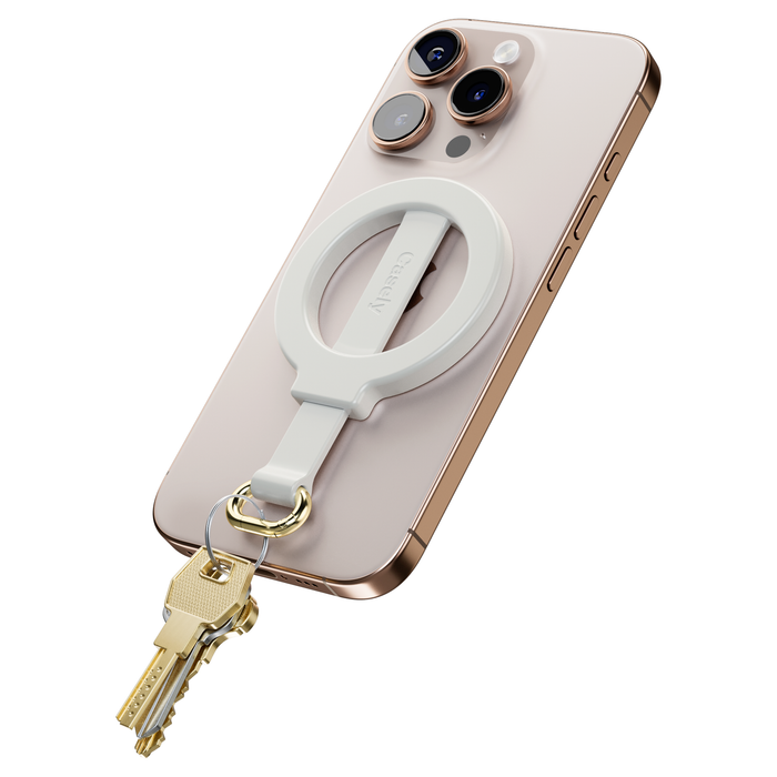 magring-bone-white-magnetic-adjustable-phone-ring-with-keychain