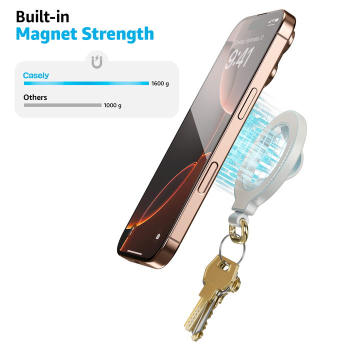 magring-bone-white-magnetic-adjustable-phone-ring-with-keychain
