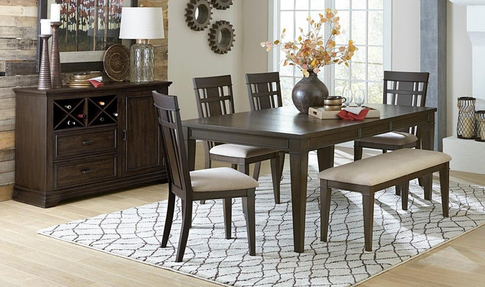 Makah Side Chair in Dark Brown (Set of 2) - Furniture World SW (WA)