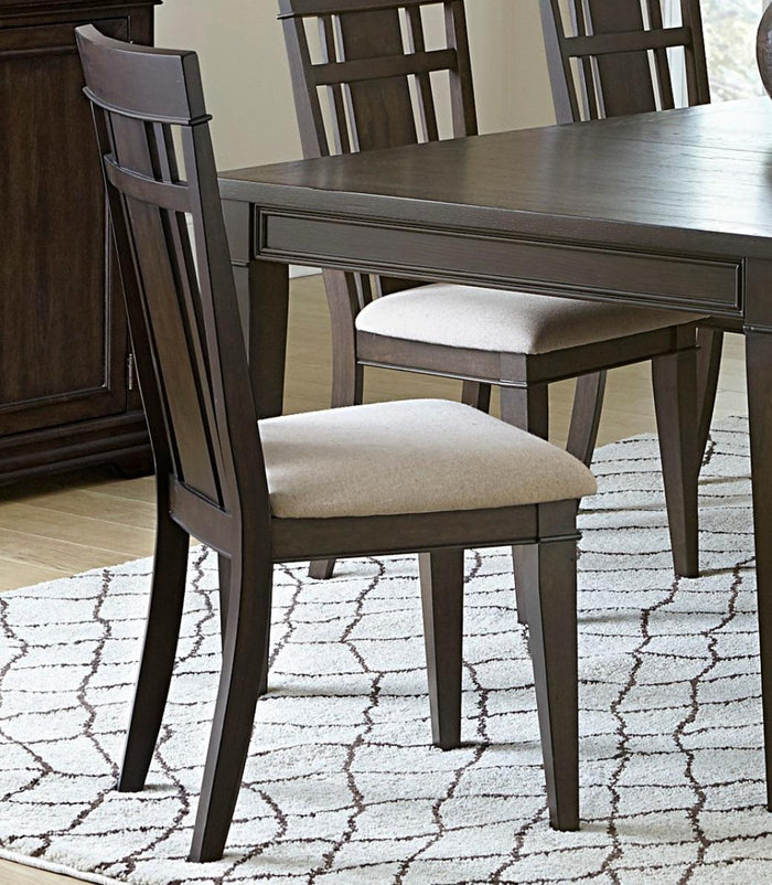 Makah Side Chair in Dark Brown (Set of 2) - Furniture World SW (WA)