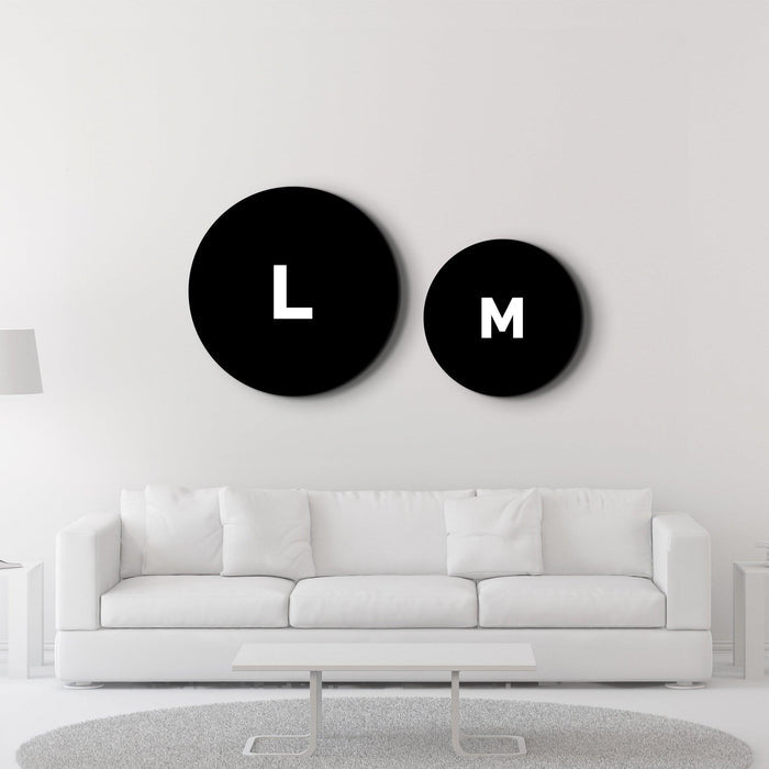 Rounded glass wall art featuring marble stone design by Artdesigna, showcasing a smooth, circular glass piece with marble patterns.
