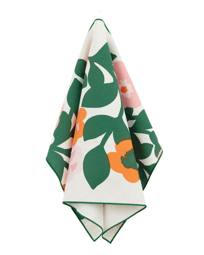 Marimekko Green Green Tea Towel