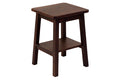 MARKS END TABLE W/ SHELF image