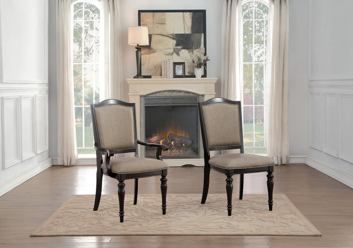 Marston Side Chair in Dark Cherry (Set of 2) 2615DCS - Furniture World SW (WA)