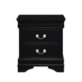 Mayville 2 Drawer Nightstand in Black 2147BK-4 image