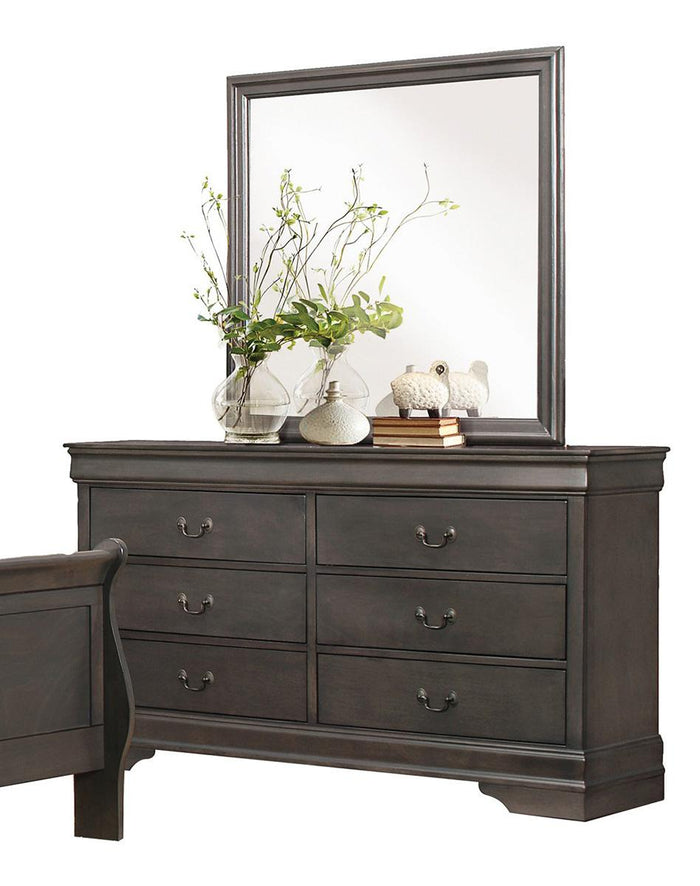 Mayville Mirror in Gray 2147SG-6 - Furniture World SW (WA)