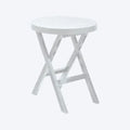 Mesa Plegable Redonda Barú Gris Hielo