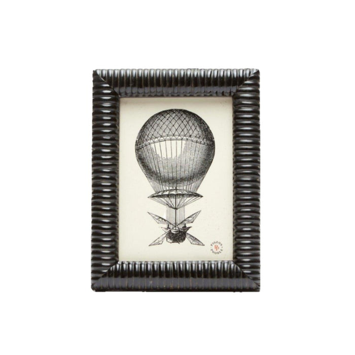 Pigeon & Poodle Metz Black Horn Picture Frame in Three Different Sizes - Picture Frames - The Well Appointed House