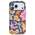 Midnight Color Splash | Abstract Retro Case iPhone Case get.casely Bold Flex + MagSafe® iPhone 18 Pro Max