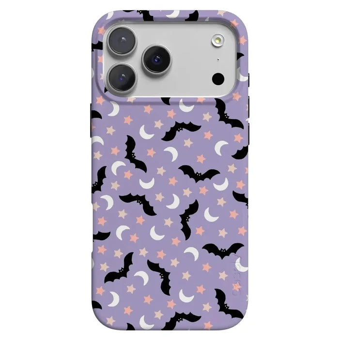 Midnight Flight | Celestial Bats Case Phone Case get.casely Classic + MagSafe® iPhone 17 Pro Max