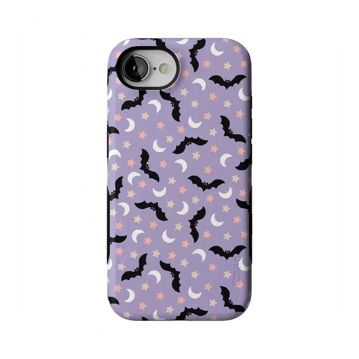 Midnight Flight | Celestial Bats Case Phone Case get.casely Bold Flex + MagSafe® iPhone 17e