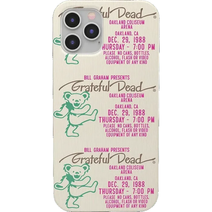 Miracle Ticket | Grateful Dead Vintage Case iPhone Case get.casely Classic iPhone 12 Pro Max