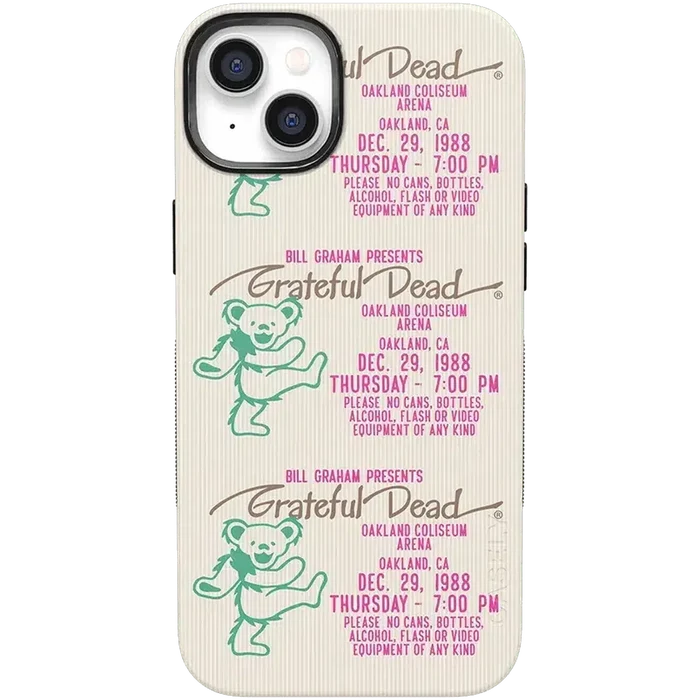 Miracle Ticket | Grateful Dead Vintage Case iPhone Case get.casely Bold + MagSafe® iPhone 14 Plus
