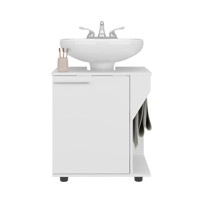 MUEBLE PARA LAVAMANOS PILI, BLANCO DUQUEZA, NO INCLUYE LAVAMANOS