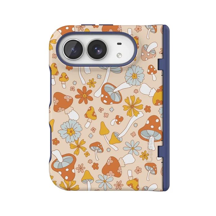 Mushroom Magic | Retro Floral Case iPhone Case get.casely Bold Flex + MagSafe® iPhone Duo