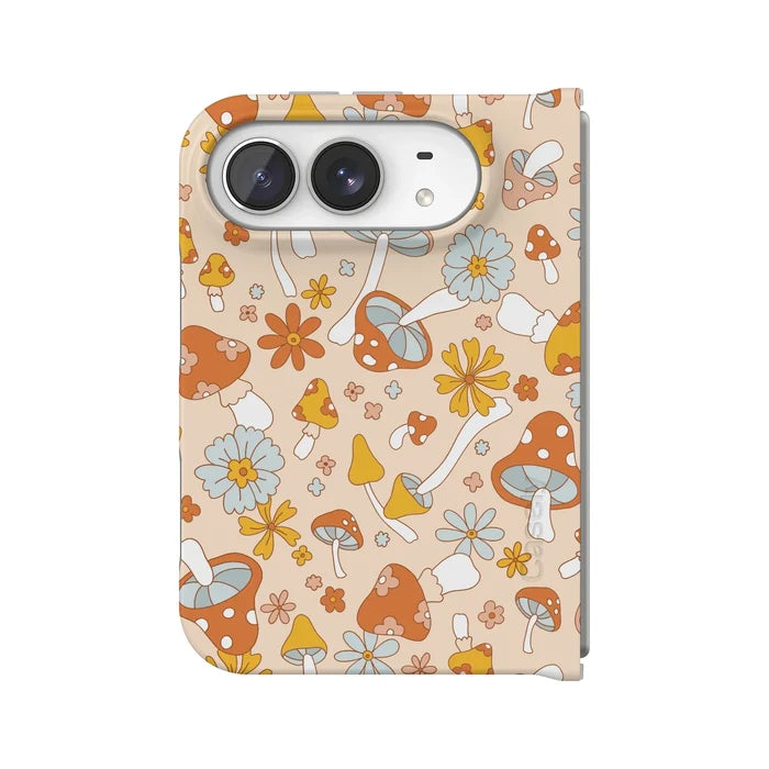 Mushroom Magic | Retro Floral Case iPhone Case get.casely Classic + MagSafe® iPhone Duo