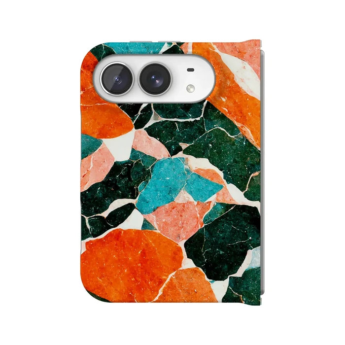 Of Quartz! | Sculpted Marble Case iPhone Case get.casely Classic + MagSafe® iPhone Duo
