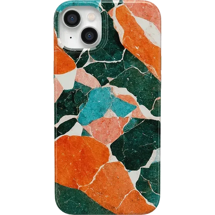 Of Quartz! | Sculpted Marble Case iPhone Case get.casely Classic + MagSafe® iPhone 14 Plus