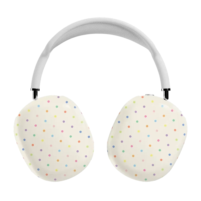 On the Dot | Rainbow Polka Dot AirPods Max Case