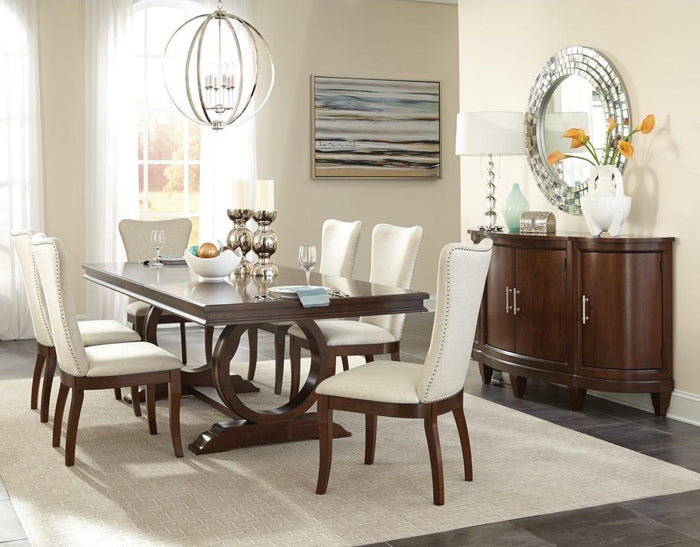 Oratorio Side Chair in Dark Espresso (Set of 2) - Furniture World SW (WA)