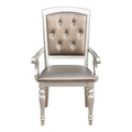 Orsina Arm Chair in Silver (Set of 2) image
