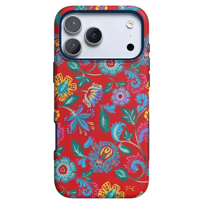 Painted Flowers | Frida Kahlo Floral Case iPhone Case get.casely Bold Flex + MagSafe® iPhone 18 Pro Max