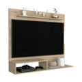 PANEL DE TV ASCHER, BEIGE, CON ESPACIO PARA TELEVISOR DE HASTA 55 PULGADAS  ZF