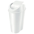 Papelera Style Tapa Vaiven 25 Litros Blanco vm