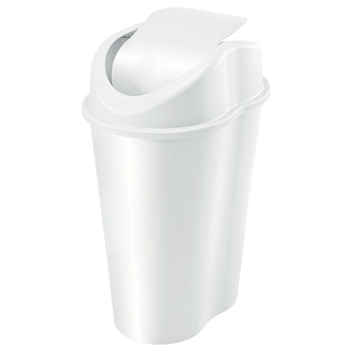 Papelera Style Tapa Vaiven 25 Litros Blanco vm