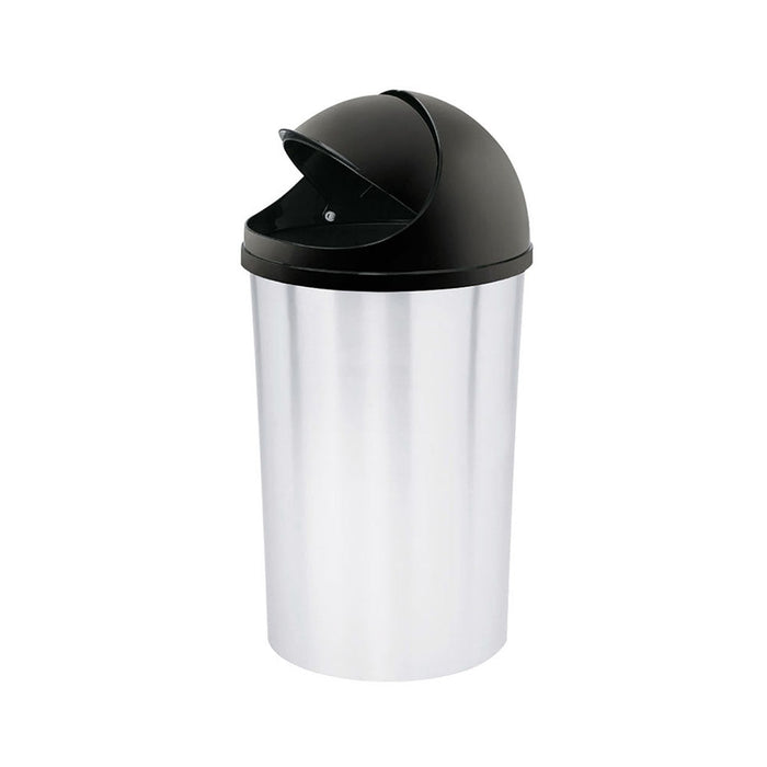 Papelera Tapa Móvil 5 Litros In Mold Negro