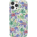 Pastel Gardens | Watercolor Elephant Floral Case iPhone Case get.casely Classic + MagSafe® iPhone 13 Pro Max