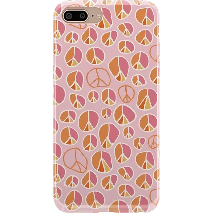 Peace Out | Groovy Peace Sign Case iPhone Case get.casely Classic iPhone 6/7/8 Plus