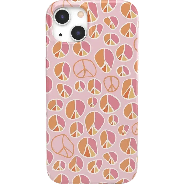 Peace Out | Groovy Peace Sign Case iPhone Case get.casely Classic + MagSafe® iPhone 13