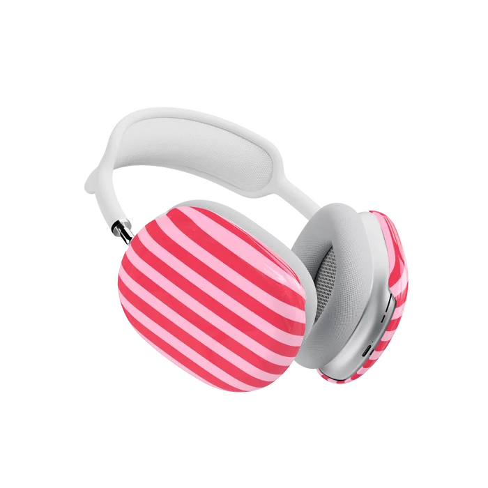 Perfect Stripes | Pink Stripes AirPods Max Case