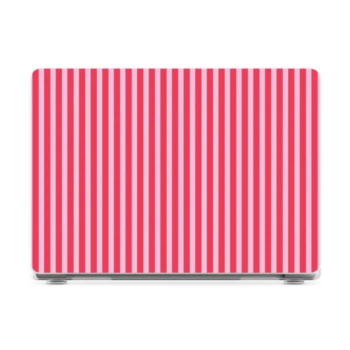 Perfect Stripes | Pink Stripes Laptop Shell - 16" MacBook Pro
