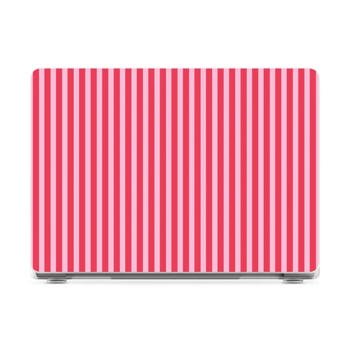 Perfect Stripes | Pink Stripes Laptop Shell - 14" MacBook Pro