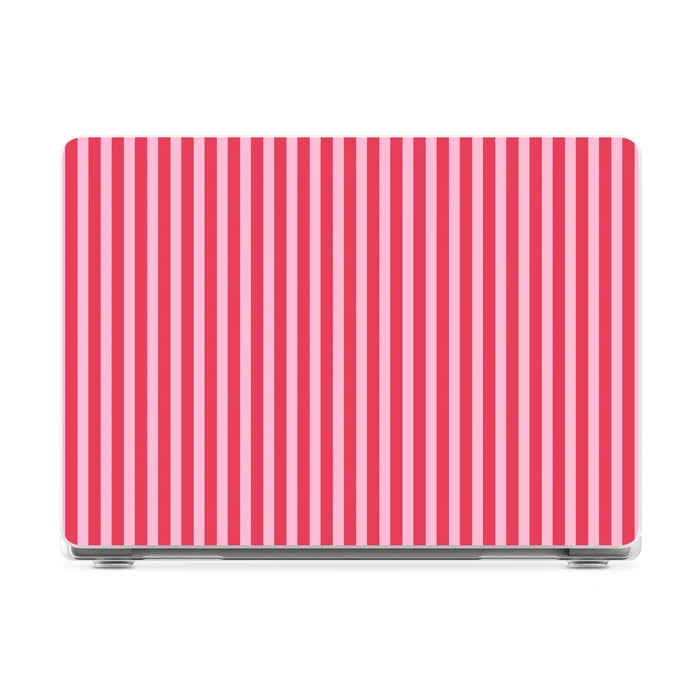 Perfect Stripes | Pink Stripes Laptop Shell - 15" MacBook Air
