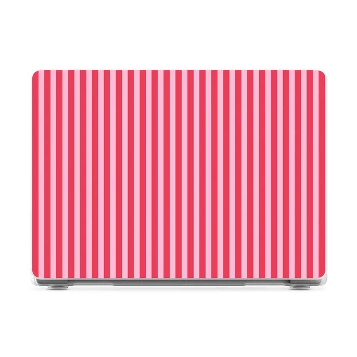 Perfect Stripes | Pink Stripes Laptop Shell