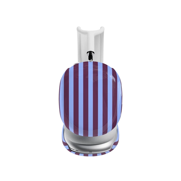 Perfect Stripes | Purple & Blue Stripes AirPods Max Case