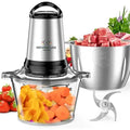 PICATODO ELÉCTRICO DOBLE BOWL CUCHILLAS 400W ORIGINAL 3LT