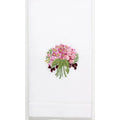 Set of 2 Pink Bouquet Hand Towels - Hand Towels - The Well Appointed House