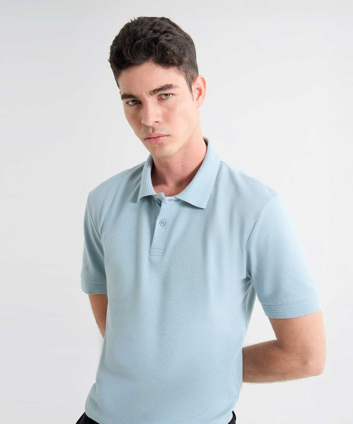 POLO CUELLO TEJIDO SIN BOLSILLO 45110881