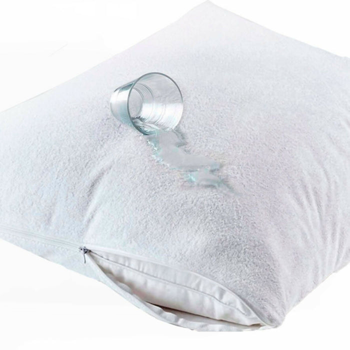 Protector almohada 100% impermeable antifluido terry 50x70cm Set x2