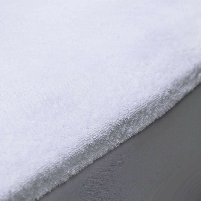 Protector colchón king 100% impermeable antifluido terry 200x200cm