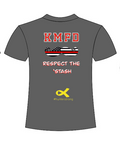 Respect the Stash Custom Tee-Charcoal