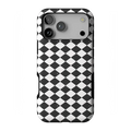 Salem's Hex | Black & White Checkered Case Phone Case get.casely Bold Flex + MagSafe® iPhone 17 Pro Max